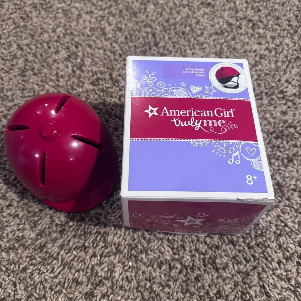 American Girl Truly Me Pink Helmet
